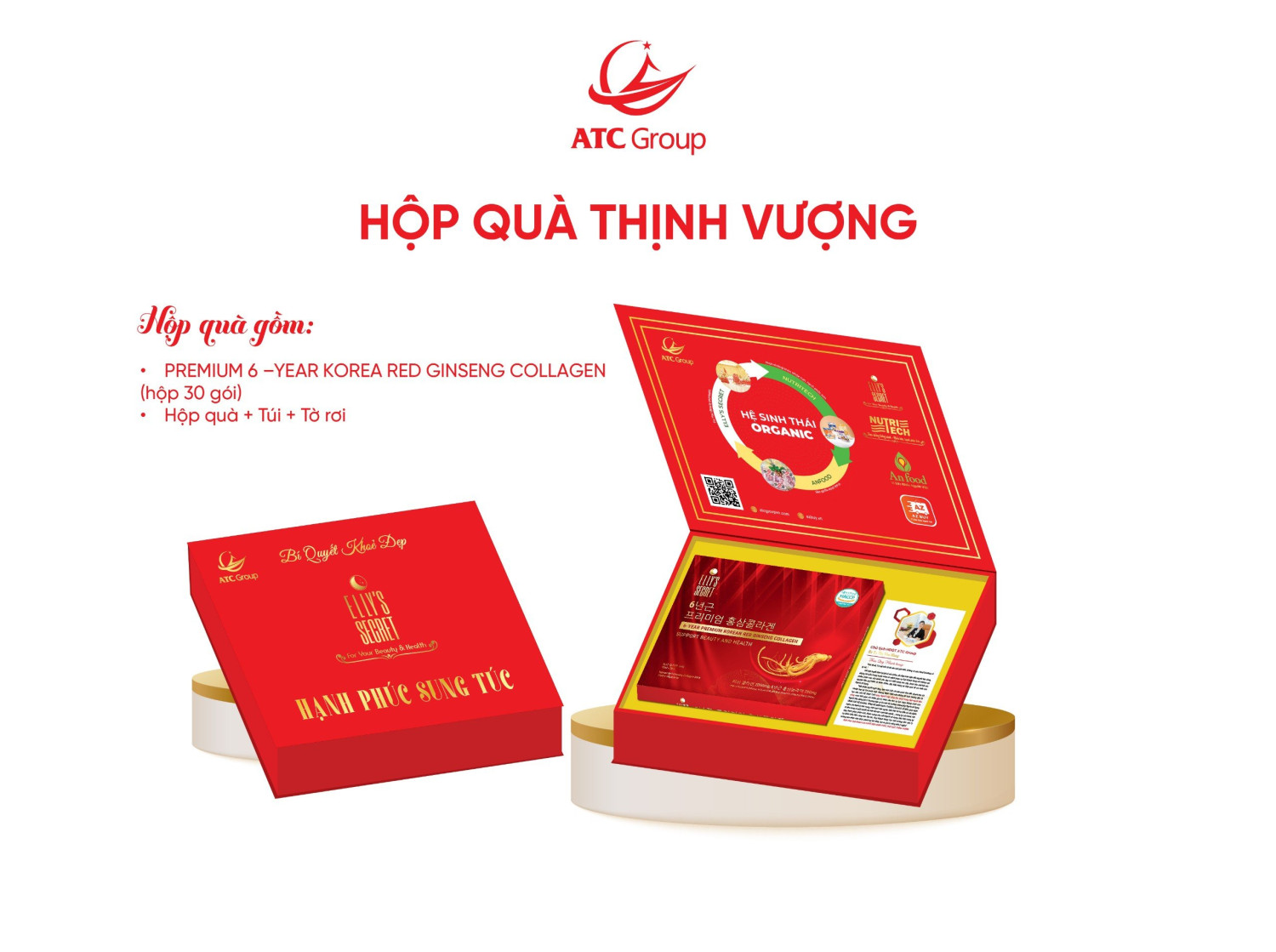 Hộp quà tết Thịnh Vượng