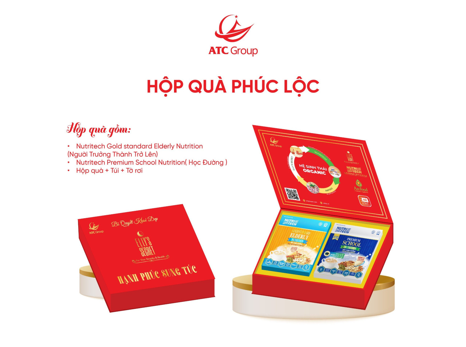 Hộp quà tết Phát Lộc